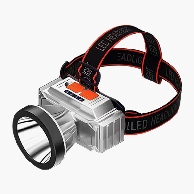 New Explosions LED longrange headmounted flashlight USB rechargeable