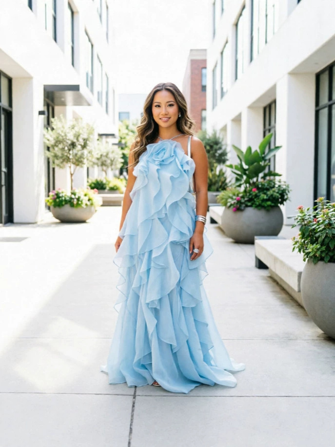 summer evening dress