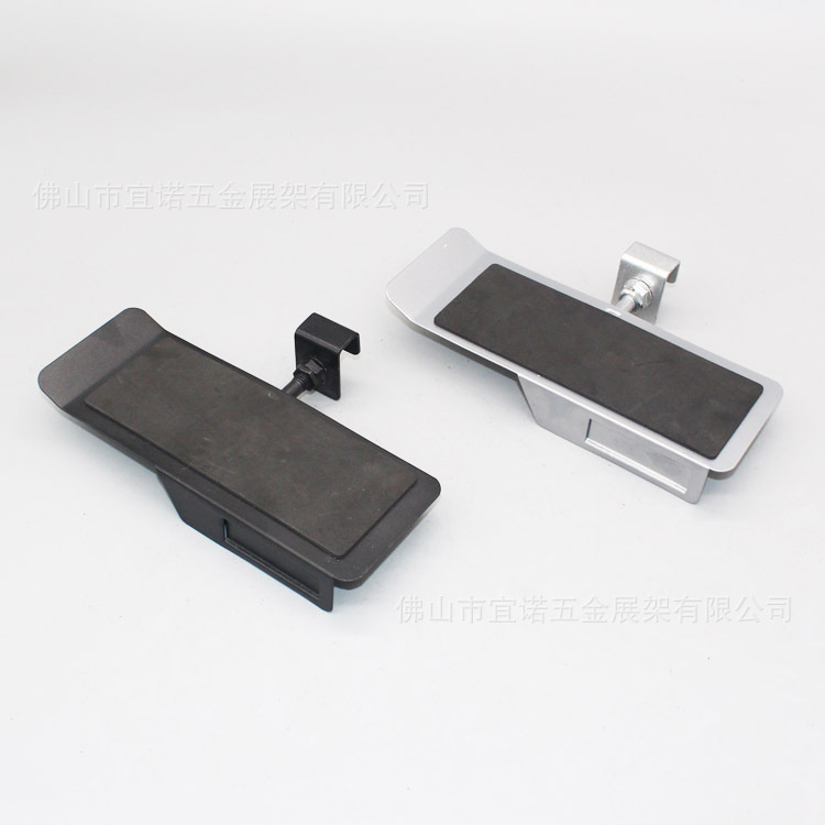 Cartucho de metal negro soporte de tubo de calzado deportivo tienda de zapatos matriz rack ajustable rack de exhibición rack de zapatos tienda de zapatos rack