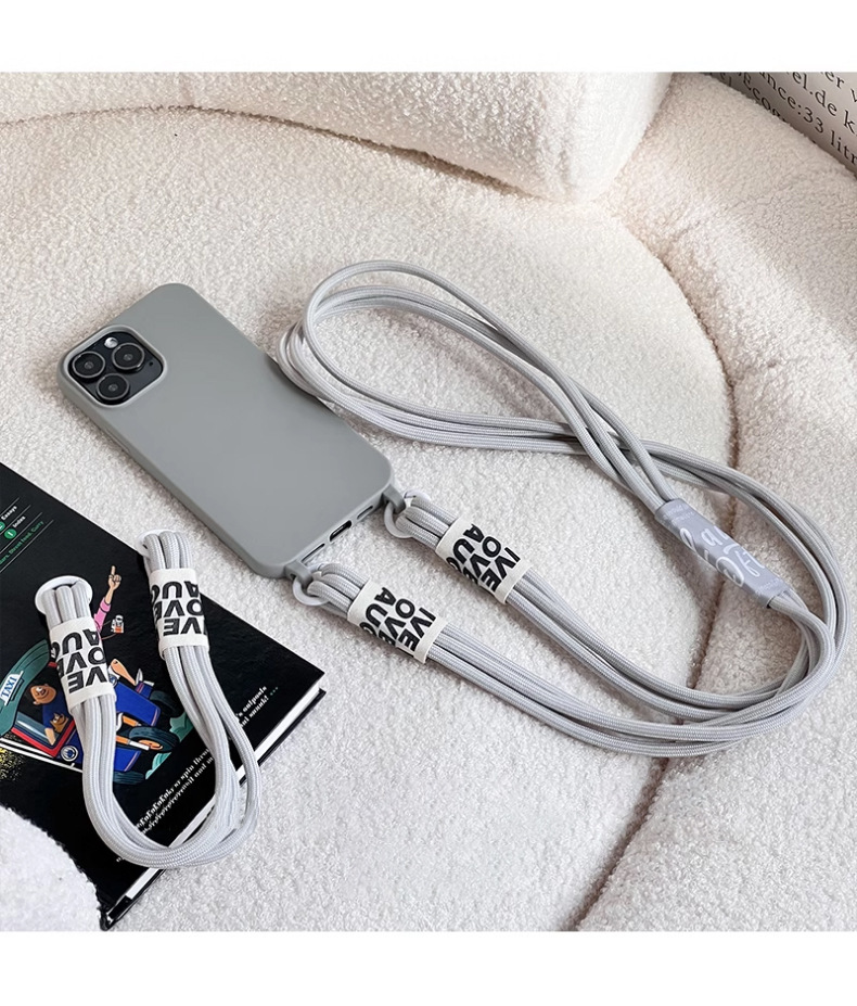 Coque De Protection Avec Bandoulière Pour Iphone 17 Pro Max Luxe_voghion.com