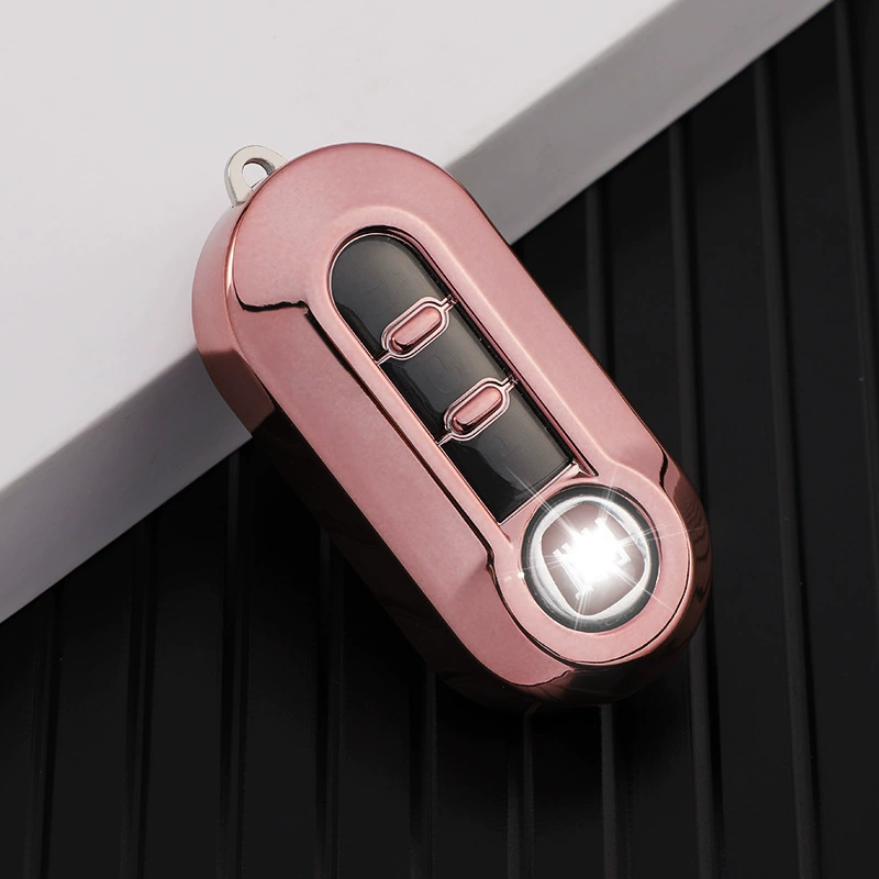 Автомобильный ключ Fiat 500 Boyue 500, прозрачный Автомобильный ключ, трансграничный