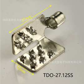 发热膜压线端子紫铜镀锡,电热膜卡子,TD.TDO.TD