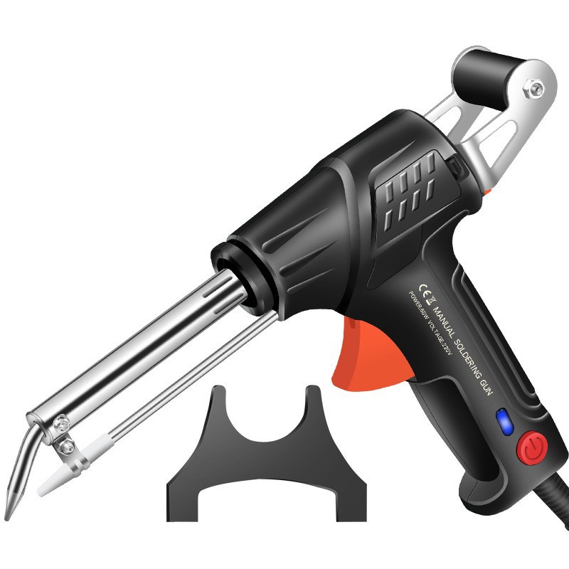 Pistola de soldadura conveniente transfronteriza, tipo de calentamiento externo con interruptor, pistola de soldadura de mano semiautomática multifuncional, soldador doméstico