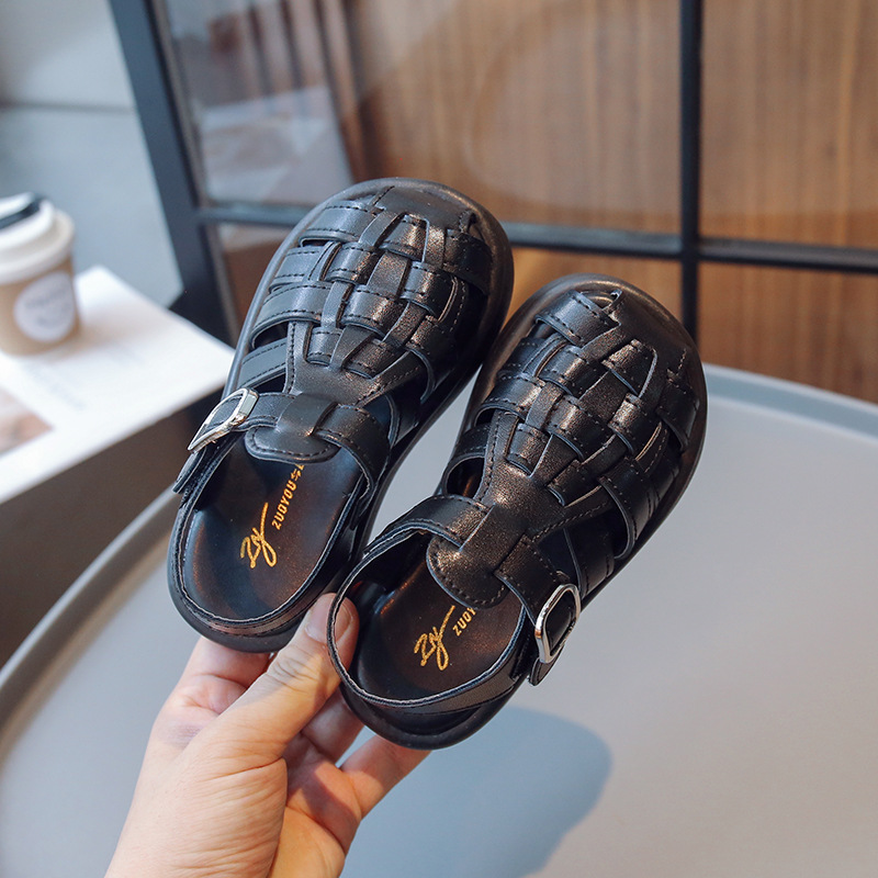 2023 Nuovi sandali estivi per ragazzi e ragazze Edizione coreana Scarpe da spiaggia per studenti traspiranti per bambini in gomma_voghion.com