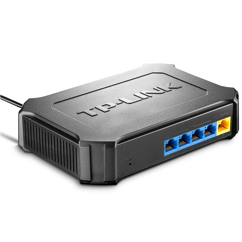 TP-LINK TL-SF1005SPE 以太网4口PoE交换机 4FE(PoE) 1FE