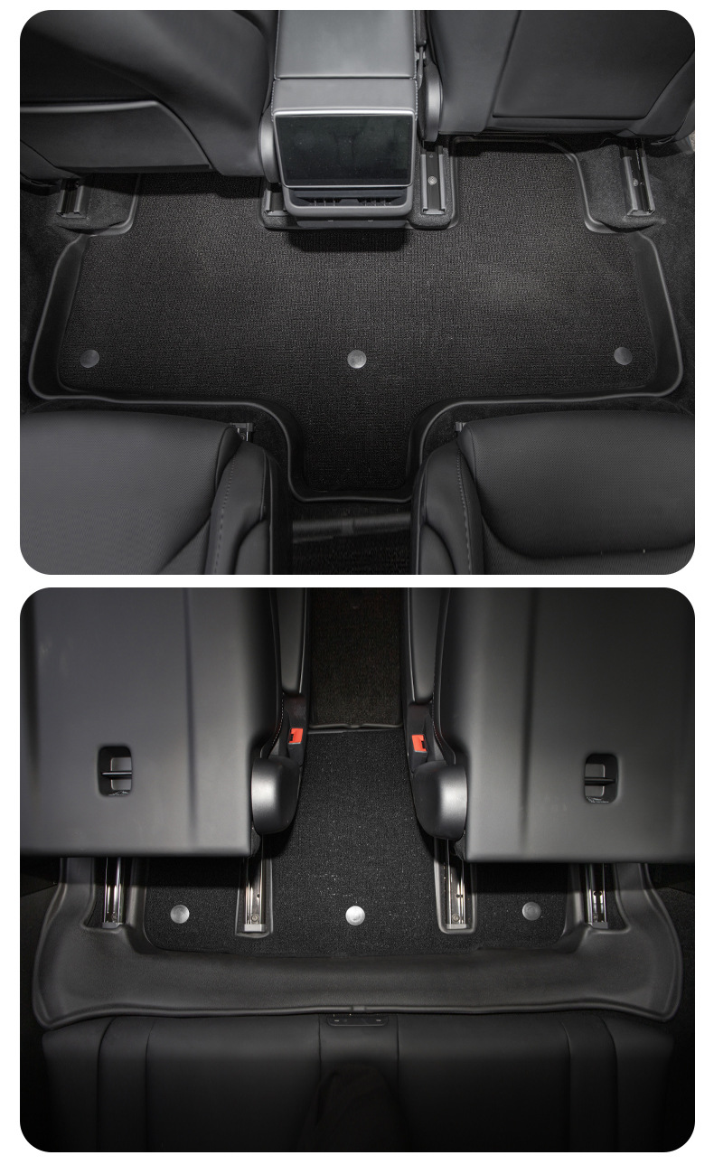 Suitable for 25 Tesla New Version Tpe Car Floor Mats Modely Model3 Surrounding Accessories Special for Special Vehicles