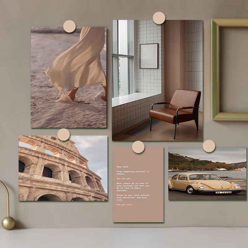 Lucky Life 10 Good Luck Decorative Cards Wall Postcards Bedroom Living Room Bedroom Decorative Paintings