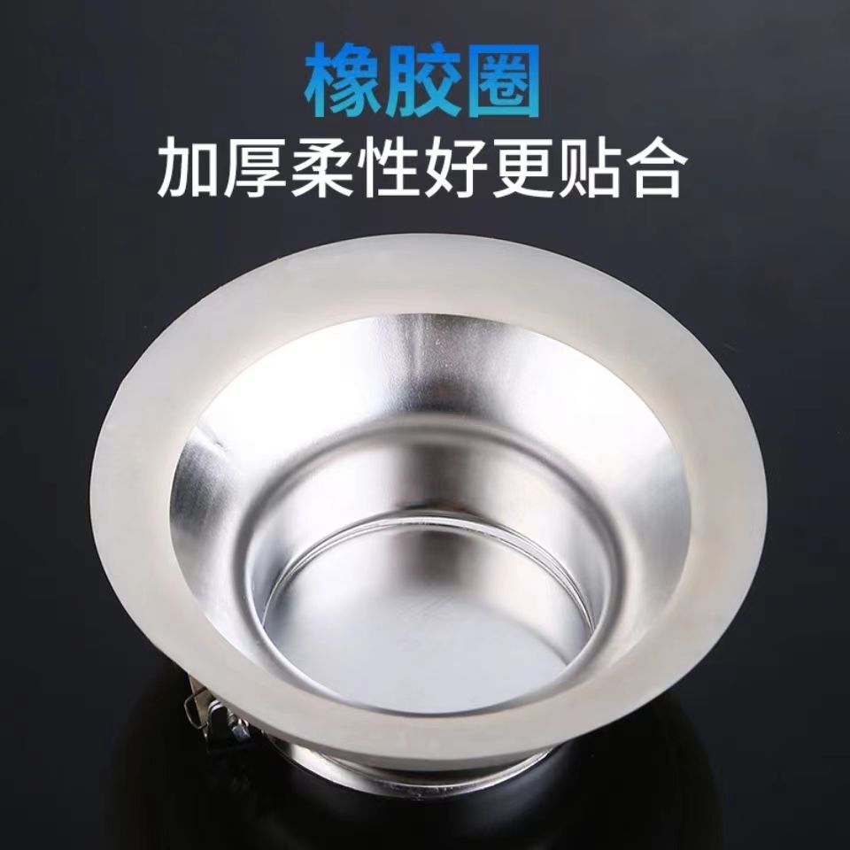Caisheng Hardware toilet odor prevention and blocking device, squat toilet bowl, squat toilet, hole and opening blocking, odor prevention cover to prevent backflow of odor full figure