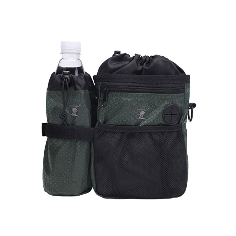 Perro multifuncional portátil para mascotas bolsa al por mayor perro mascota bolsa de merienda mascota excursión entrenamiento cintura bolsa Satchel