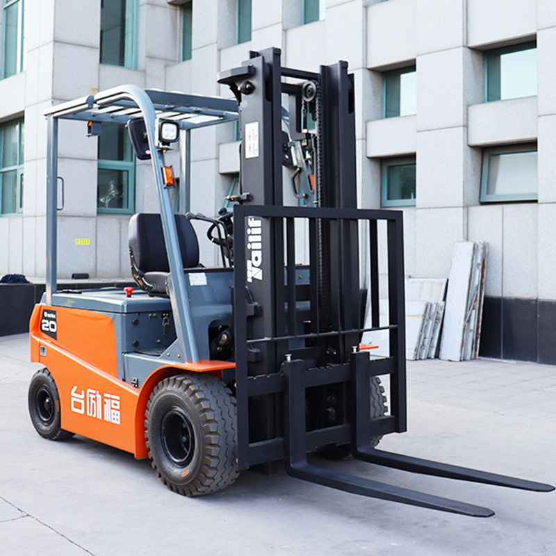 丰田台励福新能源座驾式四轮3吨电动叉车2吨升降堆高机装卸搬运车