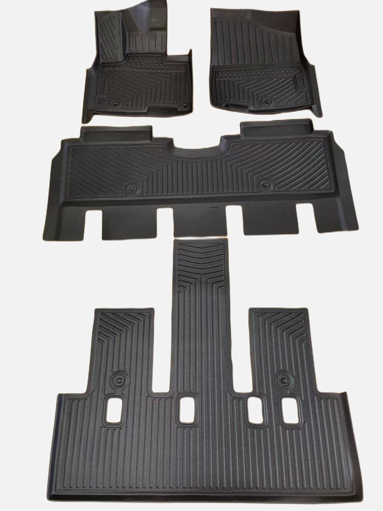 Alfombrillas para coche aptas para Jiahua de 7 plazas de 2020, hechas a medida con datos de escaneo del coche original, alfombrillas de TPE.