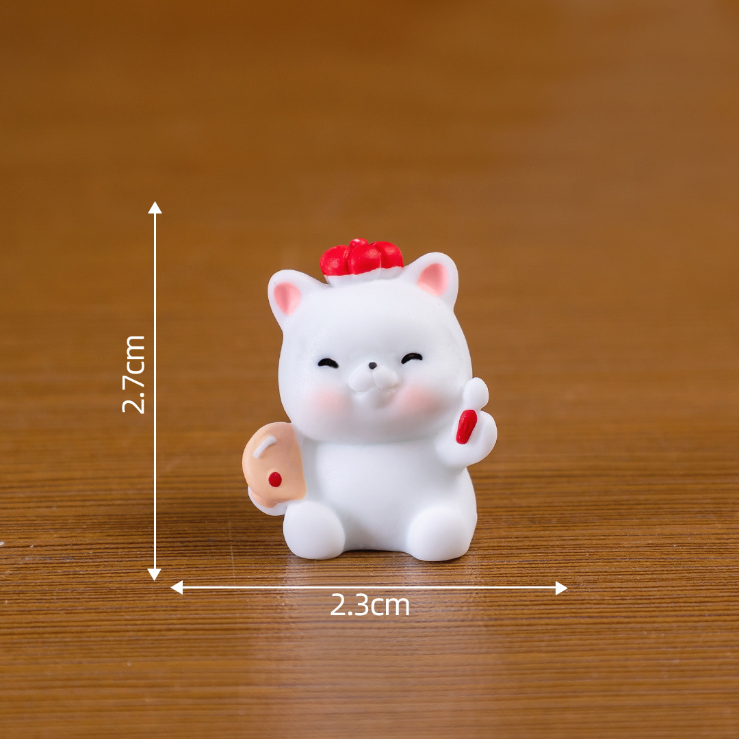 Thú nhỏ làm việc, mô hình công sở dễ thương, phụ kiện tiểu cảnh trang trí (z-CJ-955)