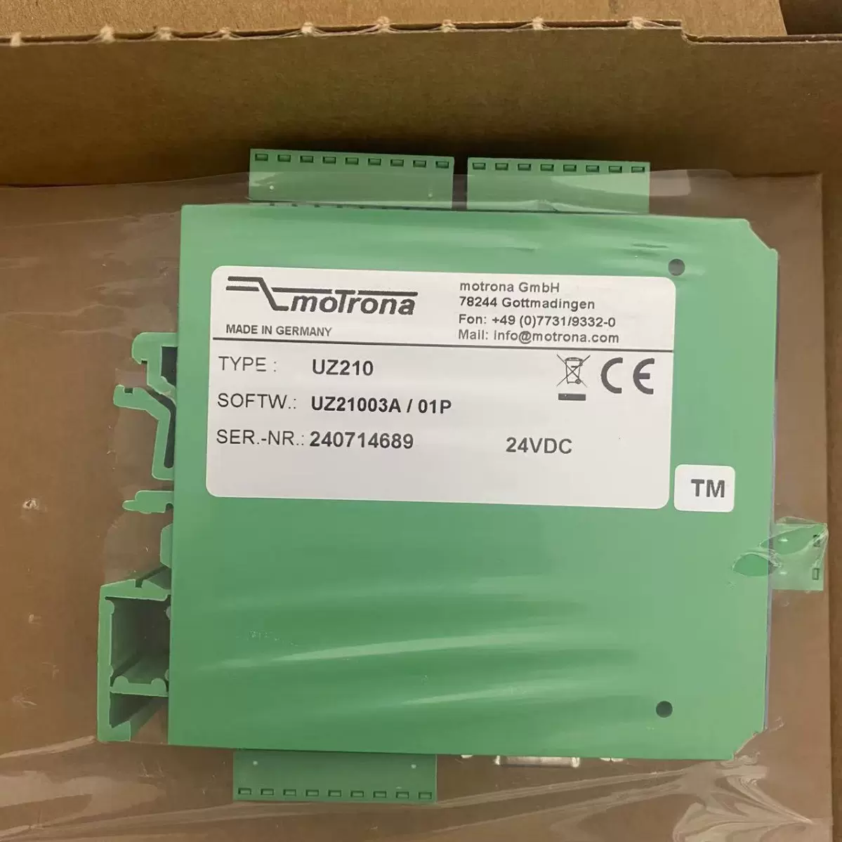 德国motrona信号转换模块UZ210 原装全新 品类齐全 FM260