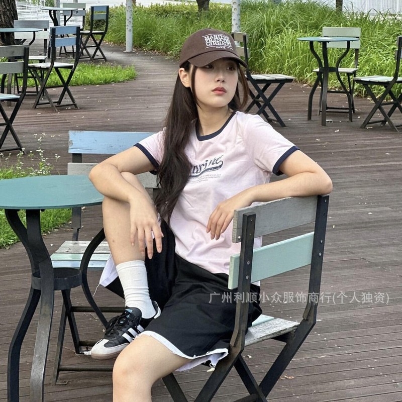 韓国 Marithe 野球帽車 Jingyuan Pu Xushun Gao Yunzhen 同じスタイル MFG ピークキャップ夏の日焼け止め多用途|undefined