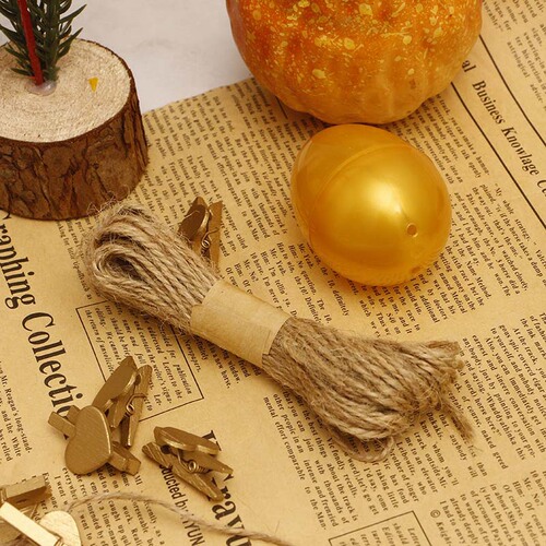 Hemp rope retro handmade diy hemp rope wholesale creative DIY braided twist rope accessories jute rope binding rope