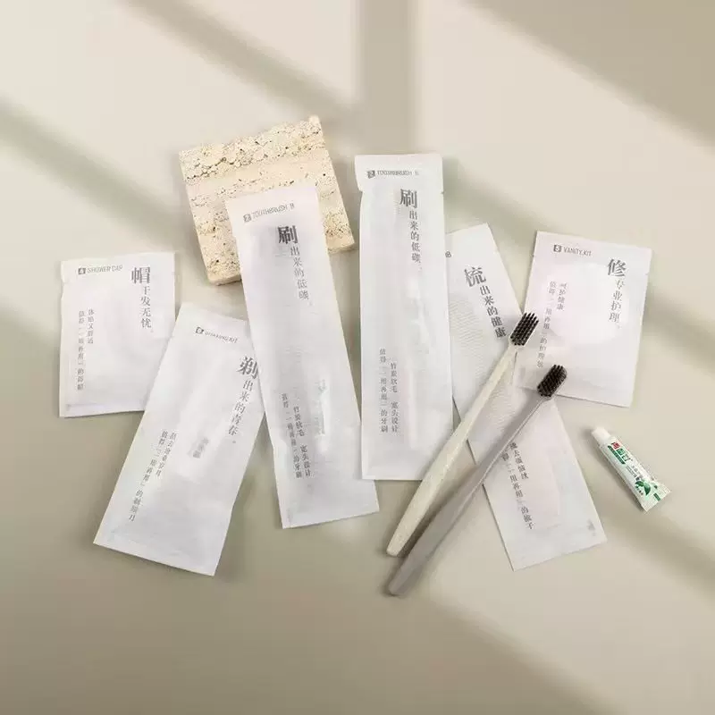 酒店一次性牙刷宾馆家用待客洗漱用品套装旅行梳子厂家批发