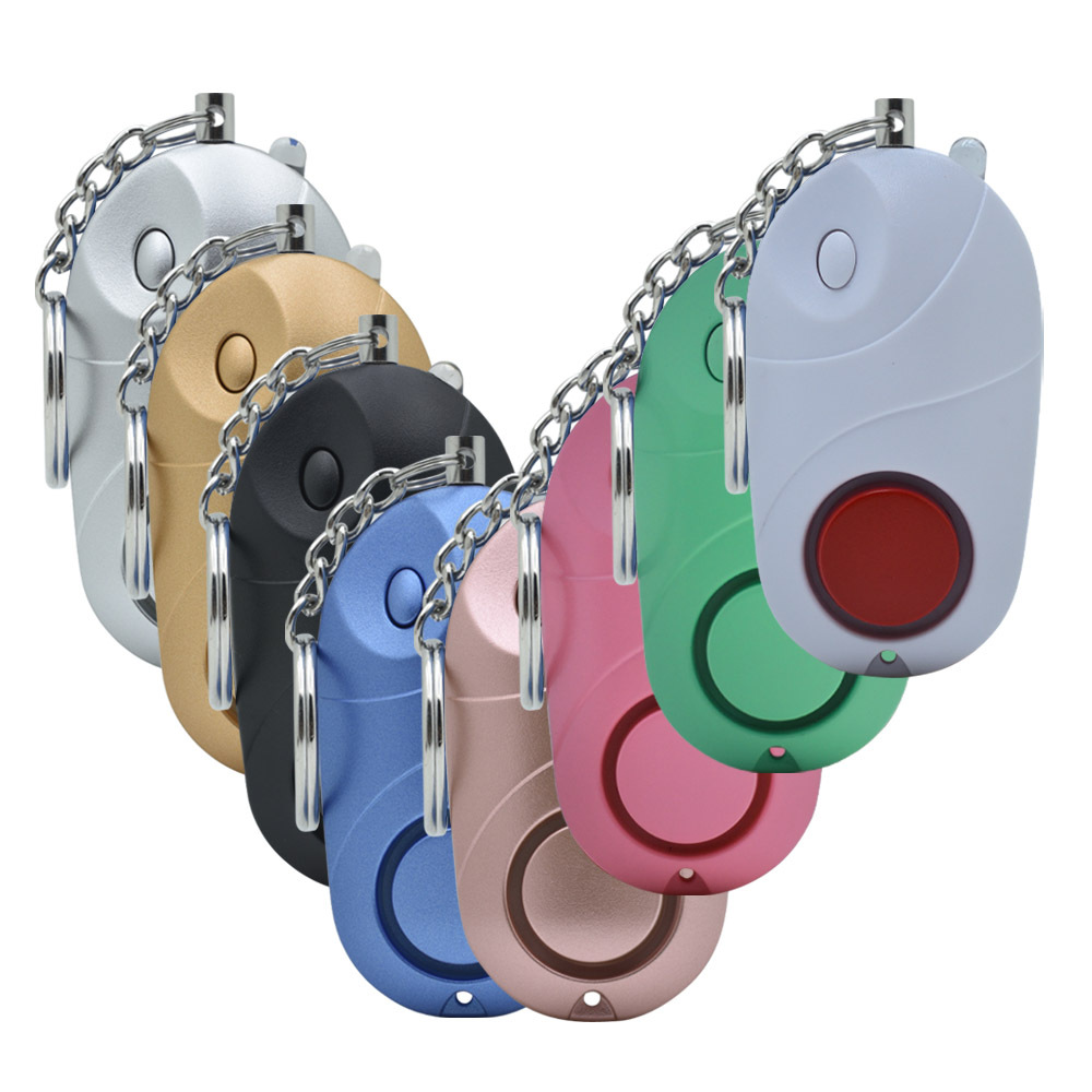 Alarma Personal Antirrobo y Autodefensa con Iluminación LED para Bolso