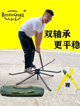 地暖管放管器PE盘管支架双轴承单轴承加厚加固可配收纳包放管工具