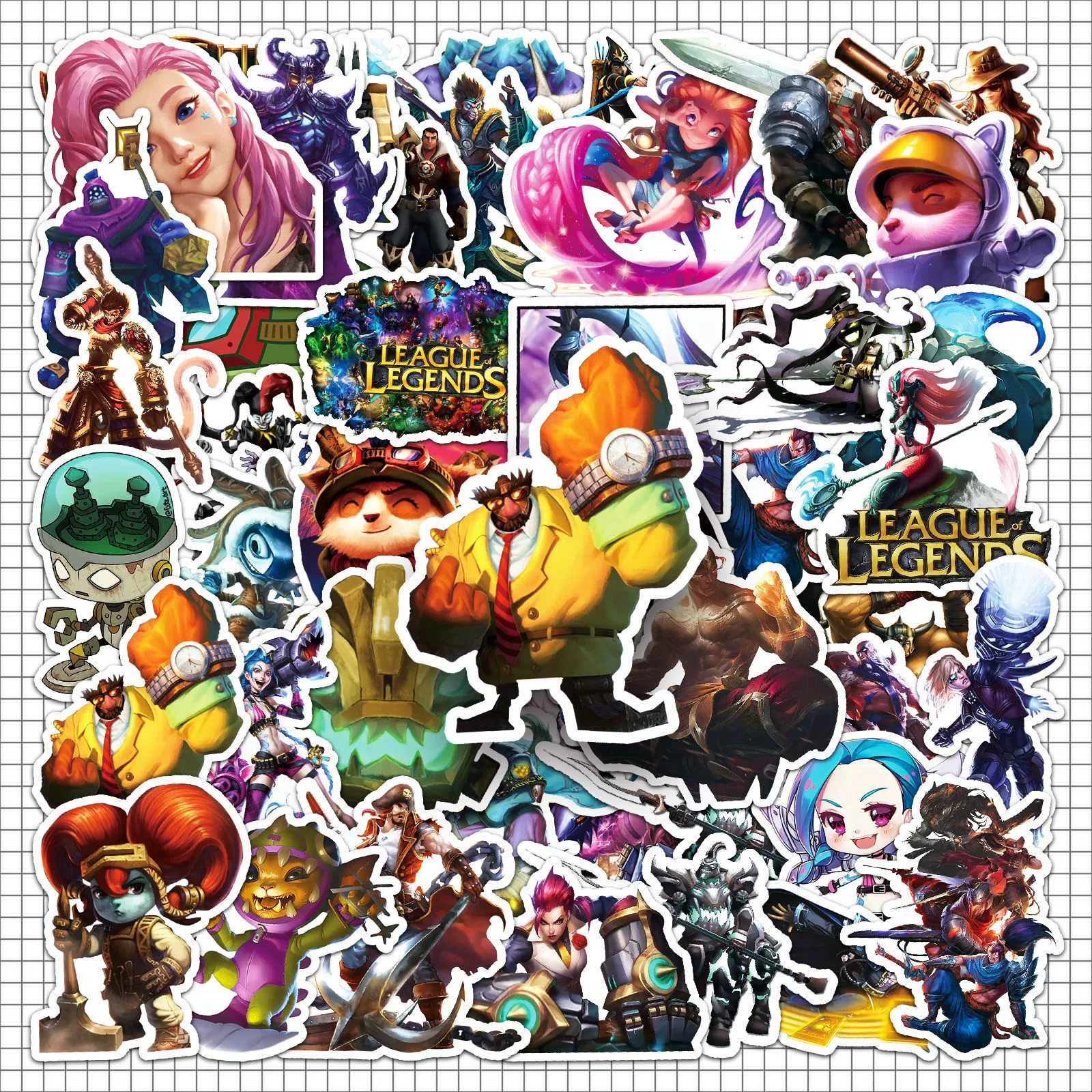 Heroes, sticker, waterproof guitar, fridge magnet, graffiti