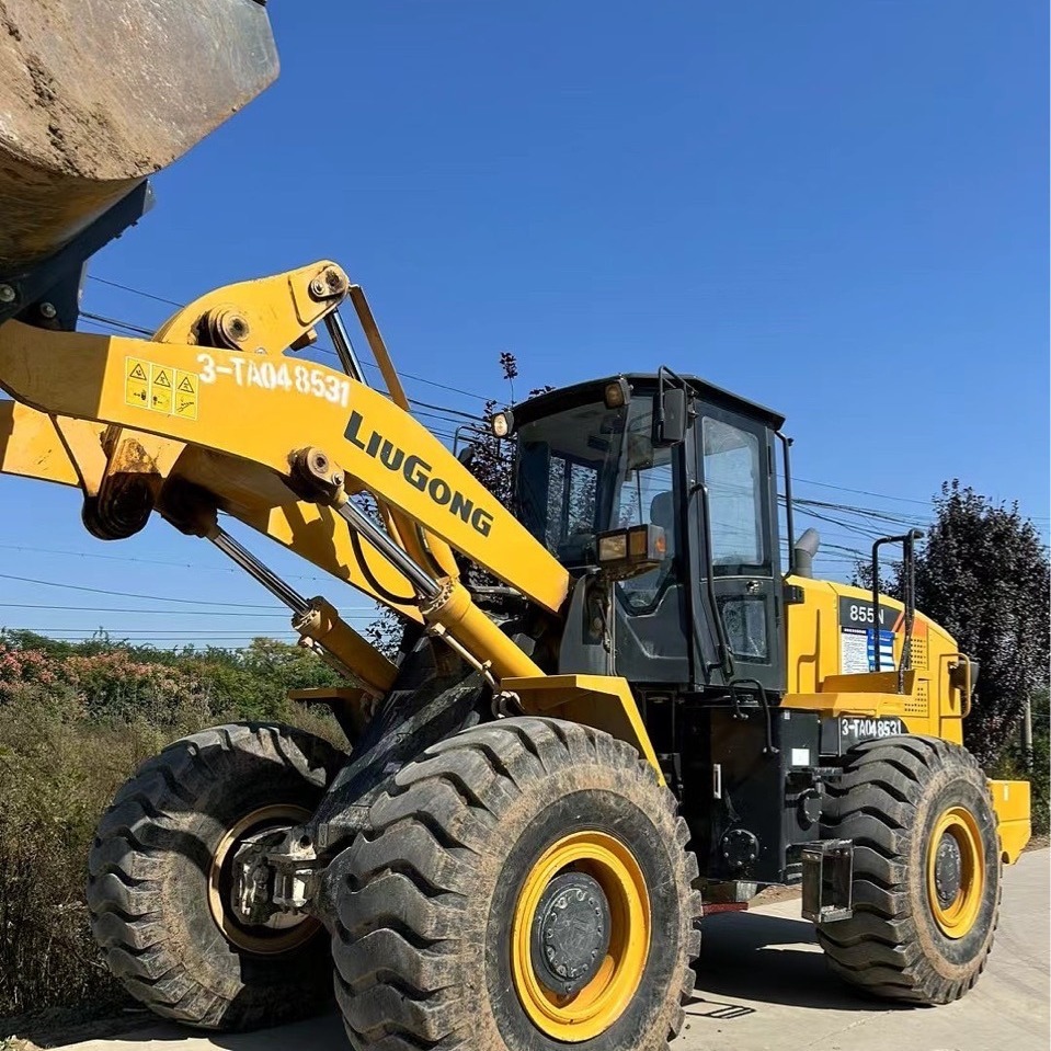 Liugong 855N Longgong 50 Loader mercado de segunda mano en Shanghai para exportar