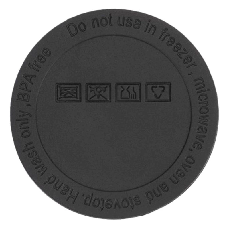 Круглая силиконовая противоскользящая подставка для нижней чашки с подогревом, износостойкий защитный коврик, самоклеящийся Набор чашек с пастой для нижней чашки из нержавеющей стали