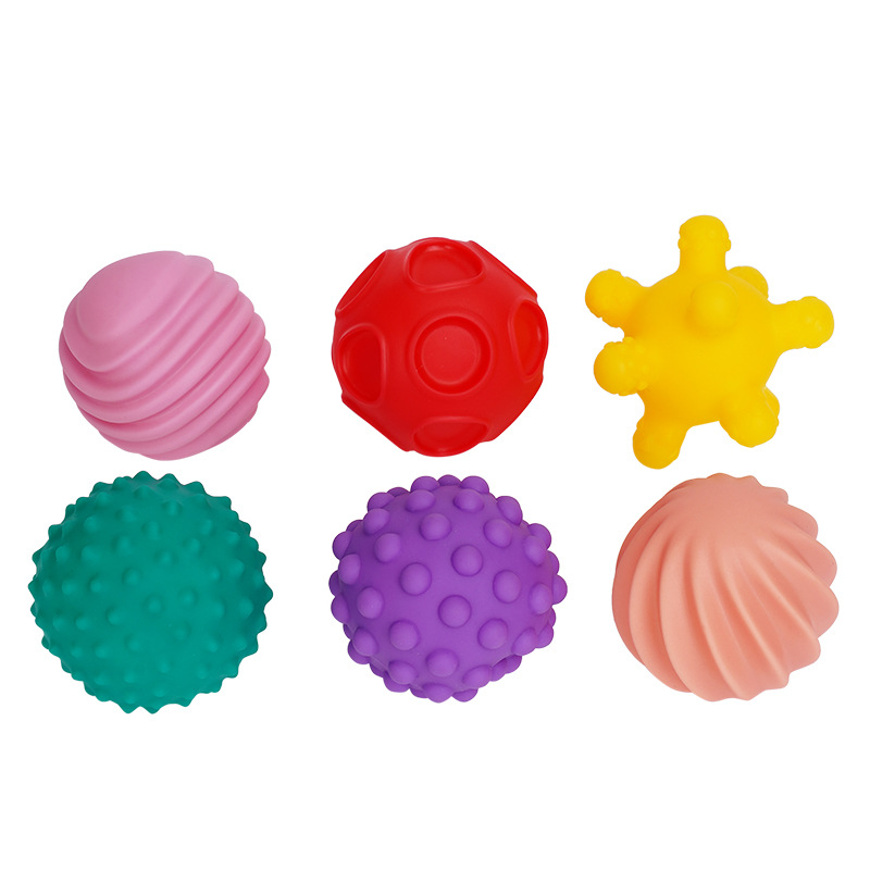 Bolas de agarre de mano Bolas de masaje Bolas de agarre de entrenamiento de percepción Bolas de Manhattan Juegos de baño Bolas de entrenamiento para niños