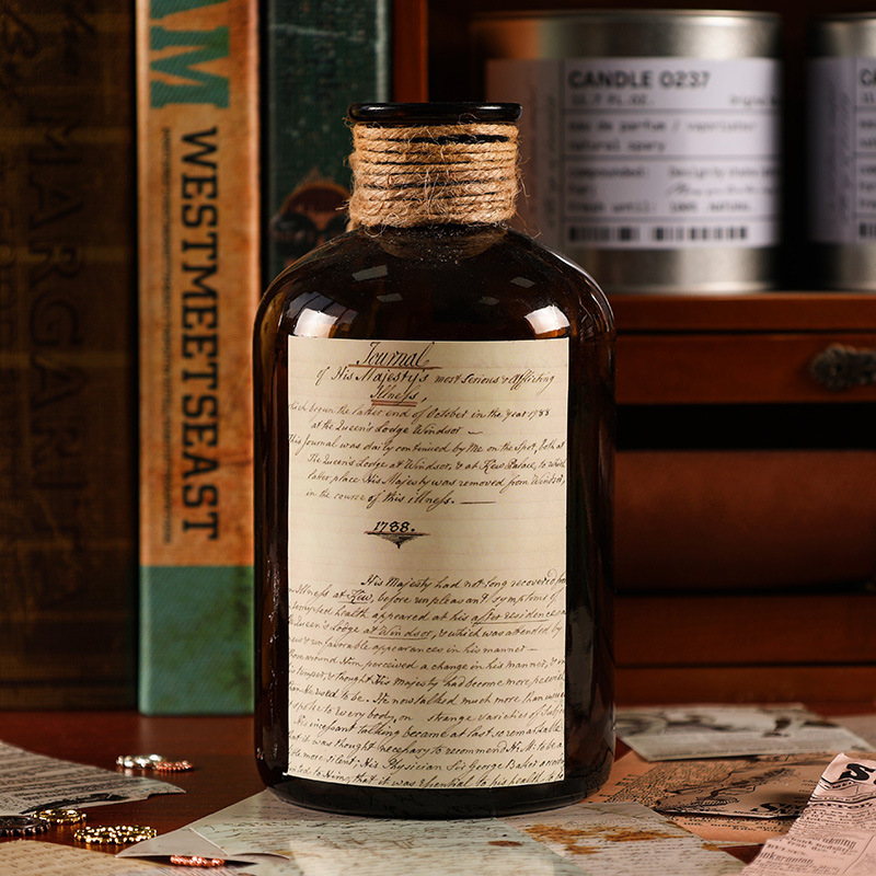 Texto retro Diario material pegatinas DIY Diario pegatinas infantiles Fondo inglés material retro papelería pegatinas