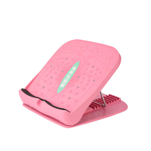 Zhijia foldable 10-level adjustable compression tendon oblique pedal for calf stretching home yoga fitness stretching bench