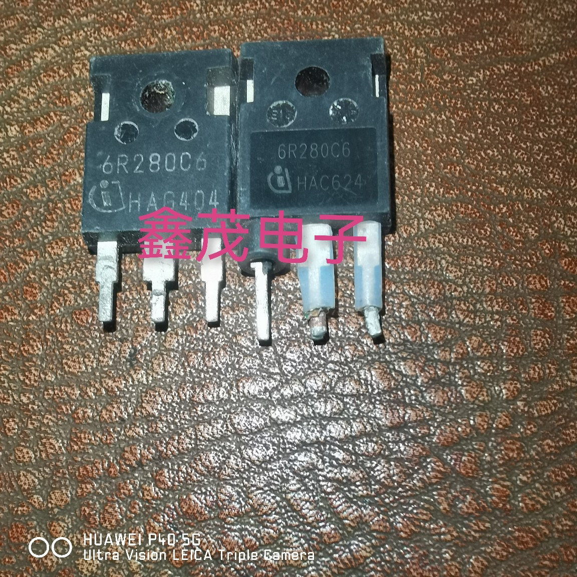 进口拆机6R280C6 6R280E6 6R280P6 酷MOS管 14A 650V TO247 封装