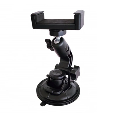 Car Mobile Phone Shooting Bracket Mobile Phone Photo Live Video Fixed Bracket Car Navigation Bracket Suction Cup Car Use (Car phone holder) - 9cm-large-suction-cup-with-mobile-phone-clip-shooting-stand