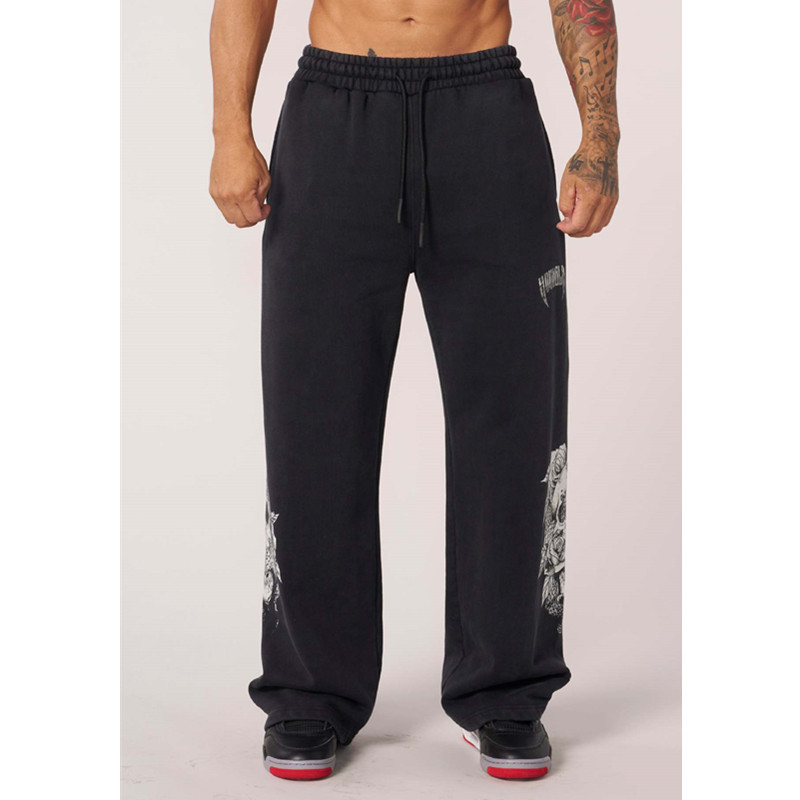YOUNGLA American Fashion Brand High Street Sweatpants Jogger Gym Sports Fitness Casual Straight Loose Pants