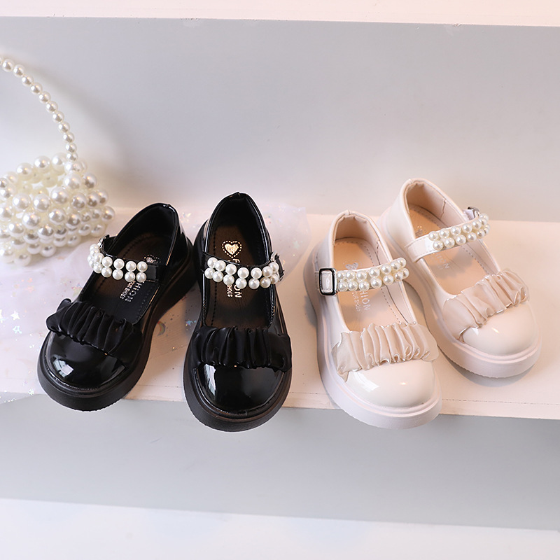 Girls' Princess Shoes 2026 Spring New Style College Style Soft-Soled Single Shoes Fashionable and Comfortable Women's Leather Shoes Lolita Children's Shoes