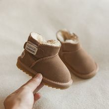 雪地靴男童寶寶棉鞋0一1-2-3歲女童鞋冬季嬰兒男小童棉靴加絨加厚