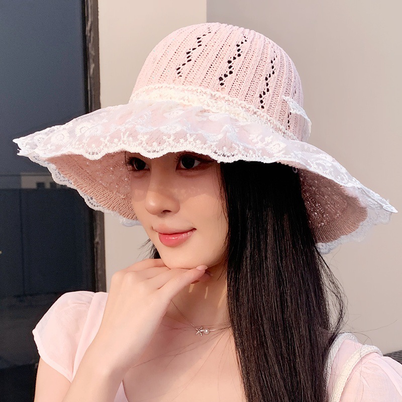 Sombrero paja ala ancha con lazo verano