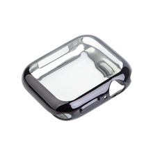 适用AppleWatch苹果手表4代全包透明软壳s8手表壳电镀tpu保护壳