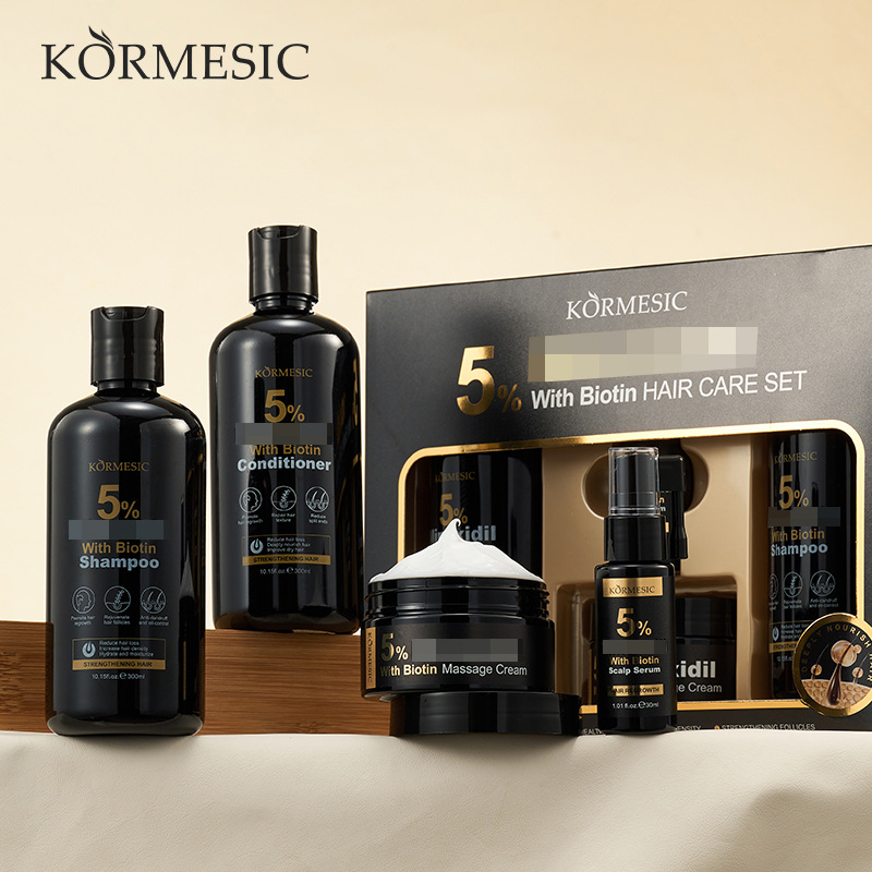 Transfronterizos KORMESIC caja de lavado de cabeza cuidado del cabello limpio humectante fábrica al por mayor comercio exterior