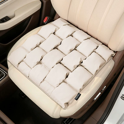 Seat Cover for All – Seat cushion, seat cover - anti-fouling-leather-bubble-pad-milkshake-white-1-piece