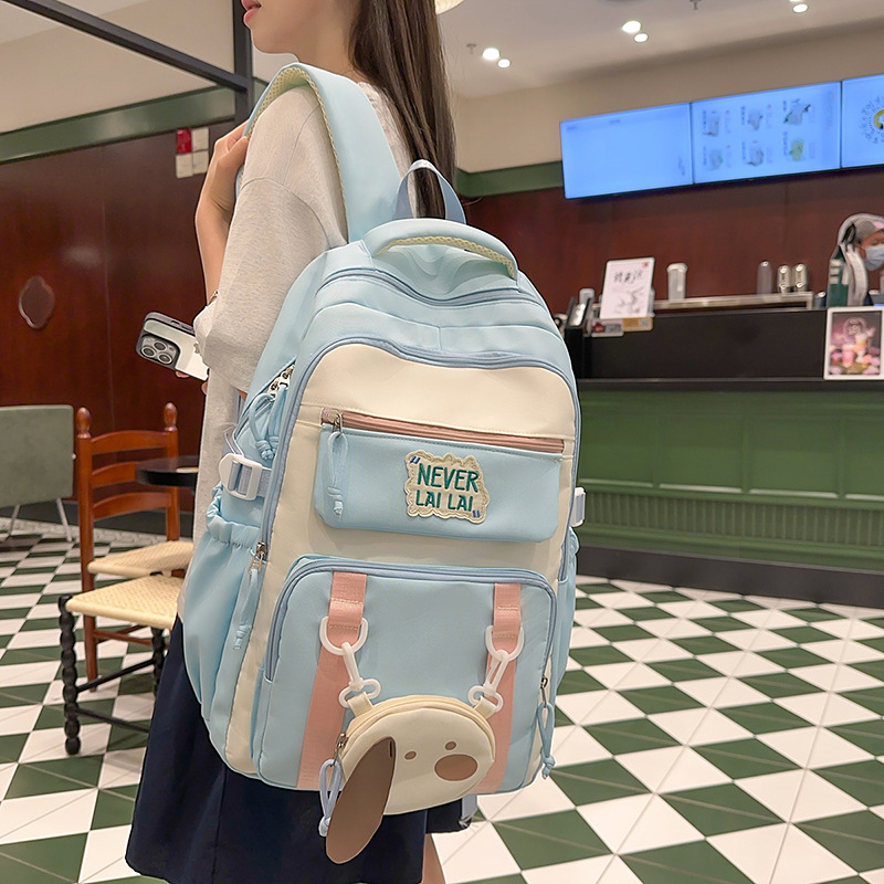 Mochilas escolares ligeras, reducción de la carga, gran capacidad, tendencia, todo fósforo, estudiantes de primaria, cuarto y sexto grado, estudiantes de secundaria, mochila