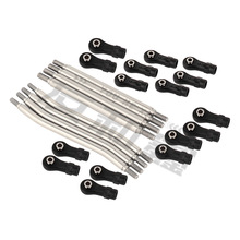 RC履带车轴压器1.9 UTB AXI03004上下连杆组 球头悬架转向拉杆组