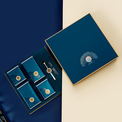 New Style Tea Gift Box Empty Box Full Version Tieguanyin Black Tea Green Tea Gift Box Half Pound Tea Packaging Box