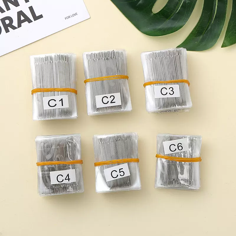 不锈钢大眼绣花钢针厂家现货批发 缝衣服被子针线C1C2C3手缝针