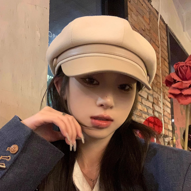 2025新款八角帽秋冬爆款美拉德复古画家贝雷帽女显脸小潮百搭鸭舌|undefined