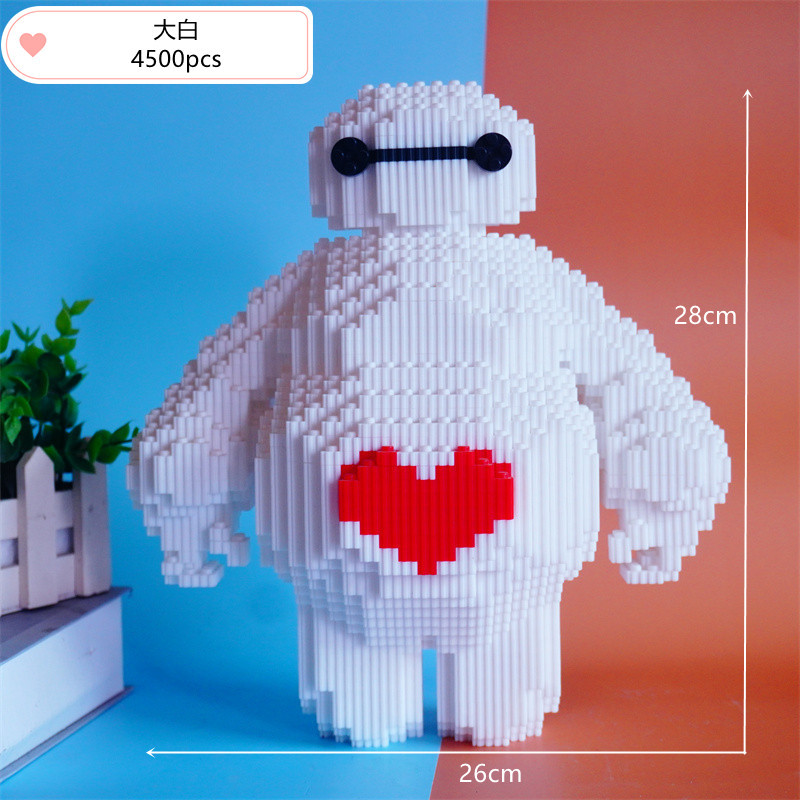 CLS moda Lesen lupa linebel pequeña partícula bloques de construcción juguetes para niños y niñas regalos cumpleaños