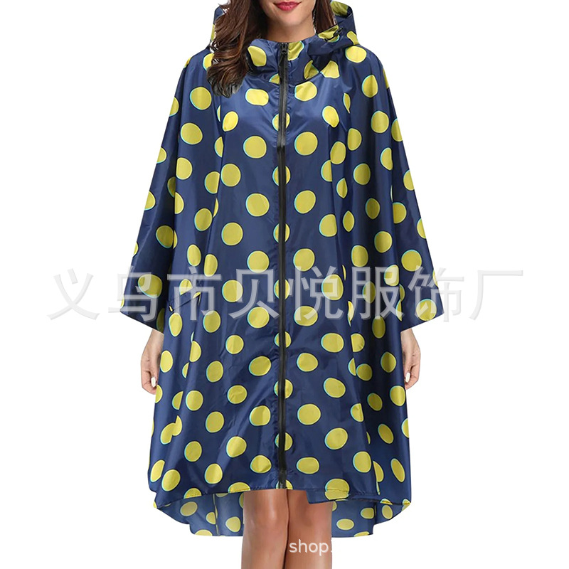 Poncho Impermeable Ligero Tipo Capa, Transpirable, para Ciclismo y Uso al Aire Libre image 17