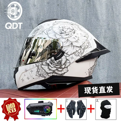 Motosiklet kaskı (dəbilqə) | with Dual Lenses, Motorcycle Racing Helmet