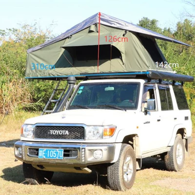 Quick-Open Outdoor Camping Long-Style — Avtomobil dam çadırları