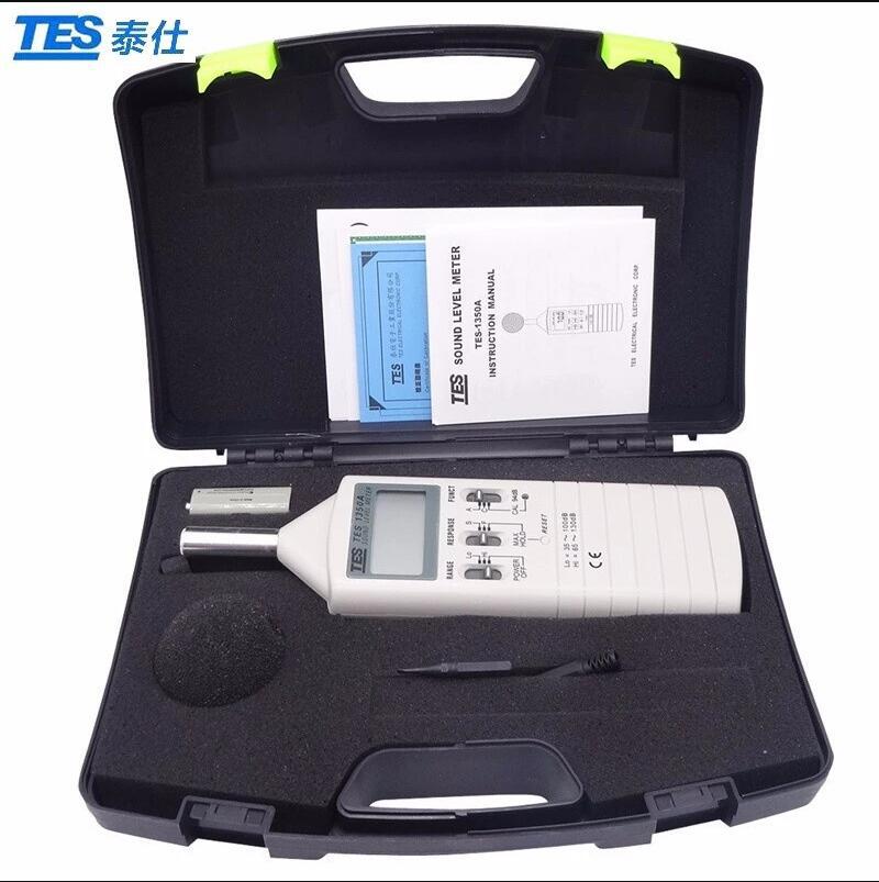 台湾泰仕TES1350A/1350R/1351B/1357/1352S高精度噪音计声级计