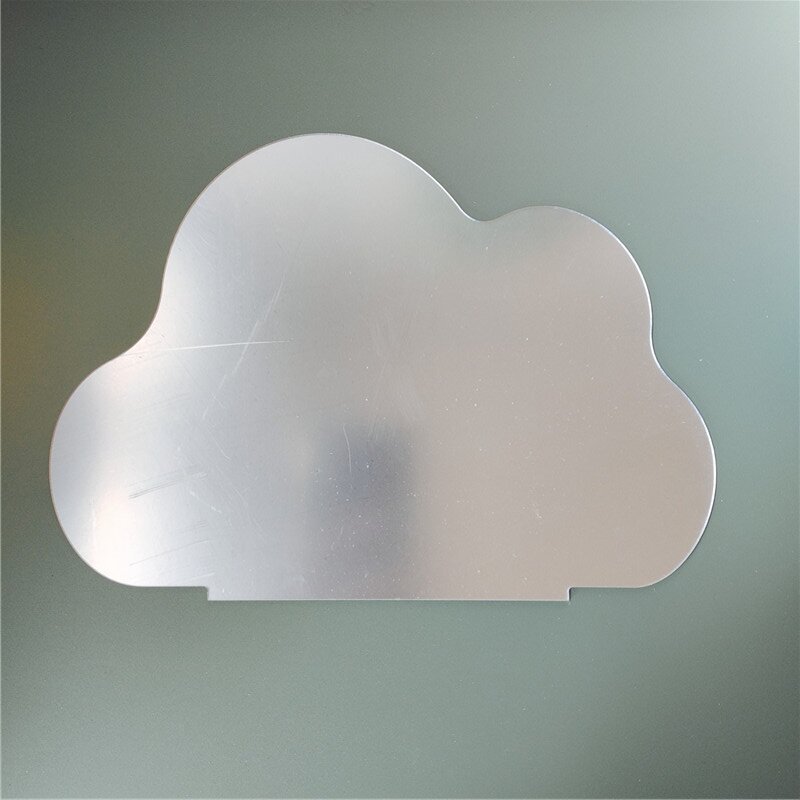 Día del Trabajo actividades entre padres e hijos DIY espejo de maquillaje INS estilo especial espejo de maquillaje de transformación manual de jardín de infantes espejo de maquillaje