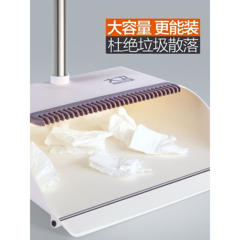 ダビデの箒は箕のセットの家庭を掃除します。|undefined