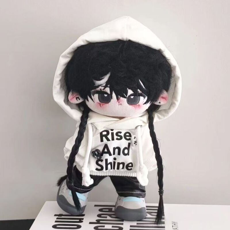 20cm Doll Clothes Black and White Rhythm Sweet Cool Outfit Sweatshirt Leather Pants Leopard Print Pants Doll Outfit Cotton Doll Wholesale 20cm Doll Clothes Black and White Rhythm Sweet Cool Outfit Sweatshirt Leather Pants Leopard Print Pants Doll Outfit Cotton Doll Wholesale